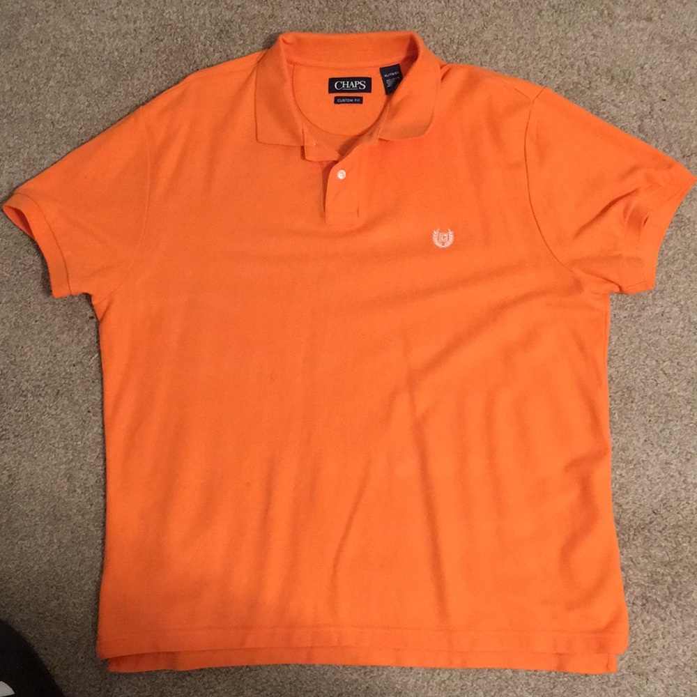 Orange Chaps Polo